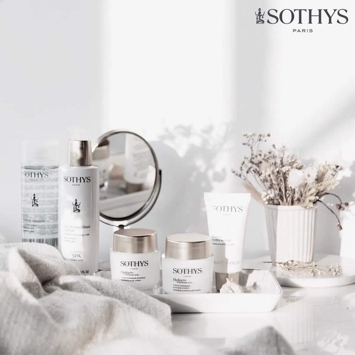 Sothys-producten in de salon